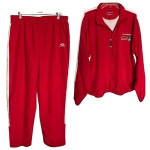 Brooks Marine Corps Red Track Suit Size XL